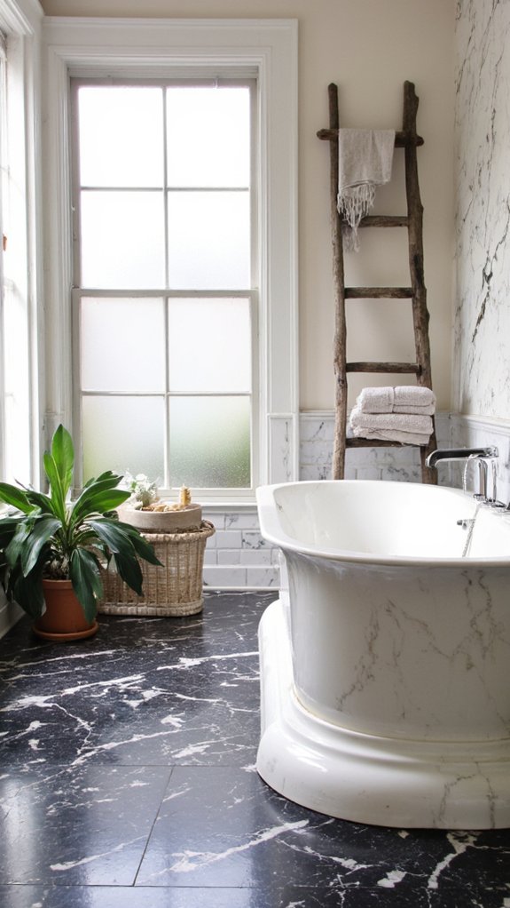 mixing marble for elegance