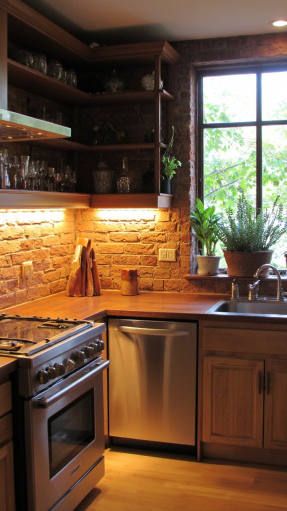 modern kitchen led lighting