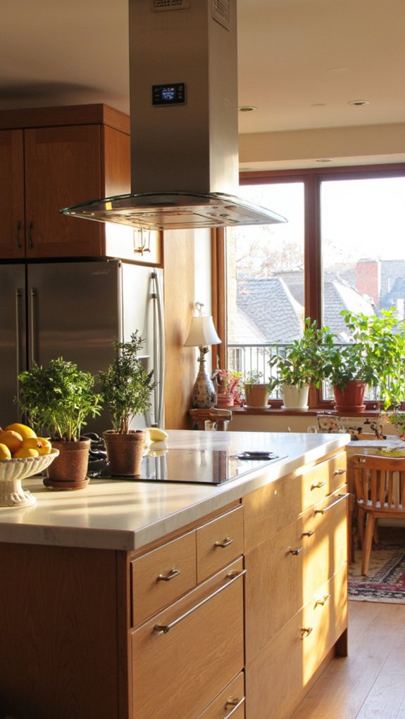 modern kitchen technology integration