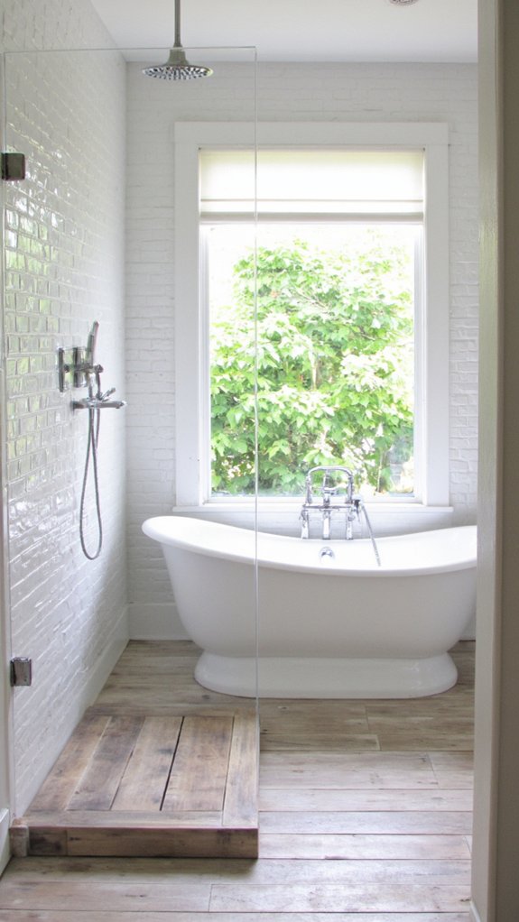 modern luxury shower design