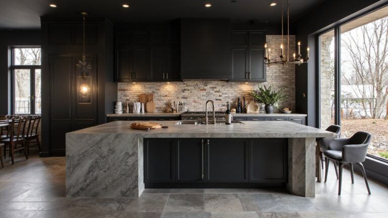 modern refined grey kitchens