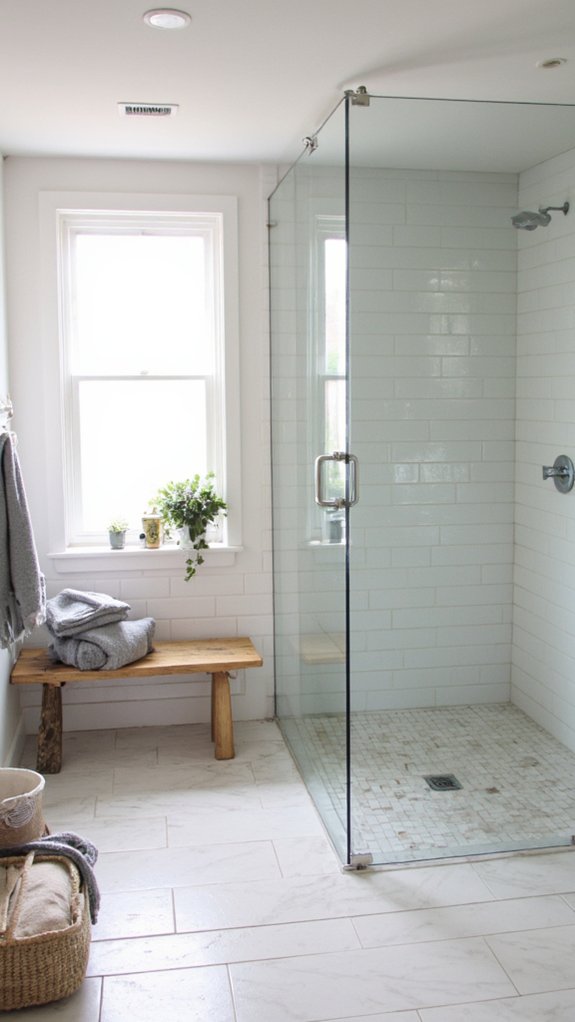 modern subway tile makeover