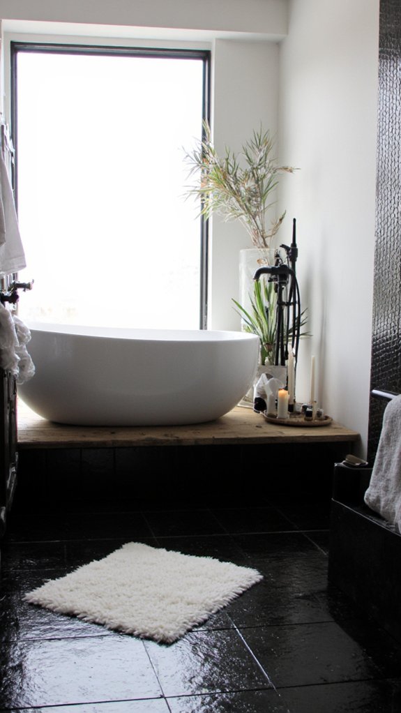 monochromatic black and white