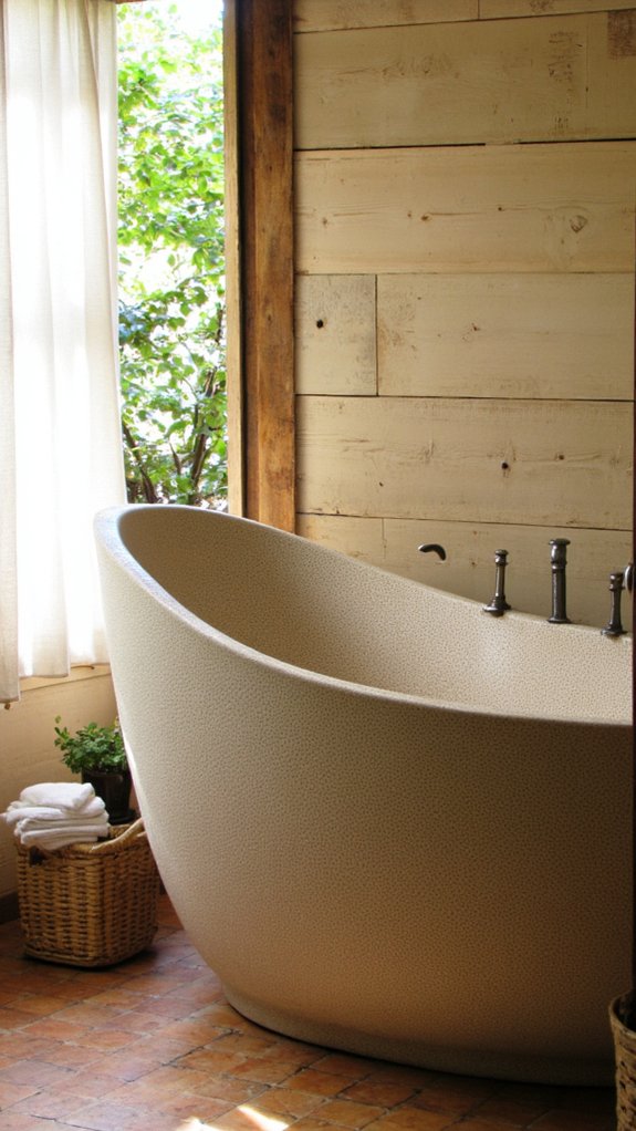 natural elegance in bathrooms