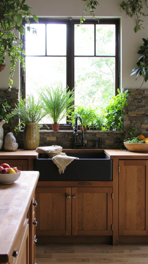 natural kitchen elegance achieved