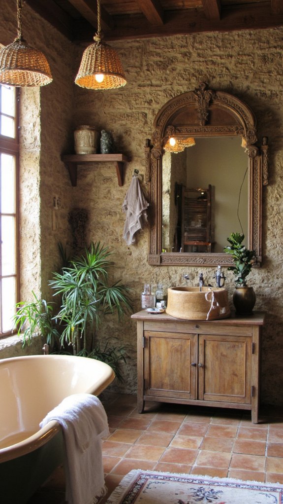 natural materials for tranquility