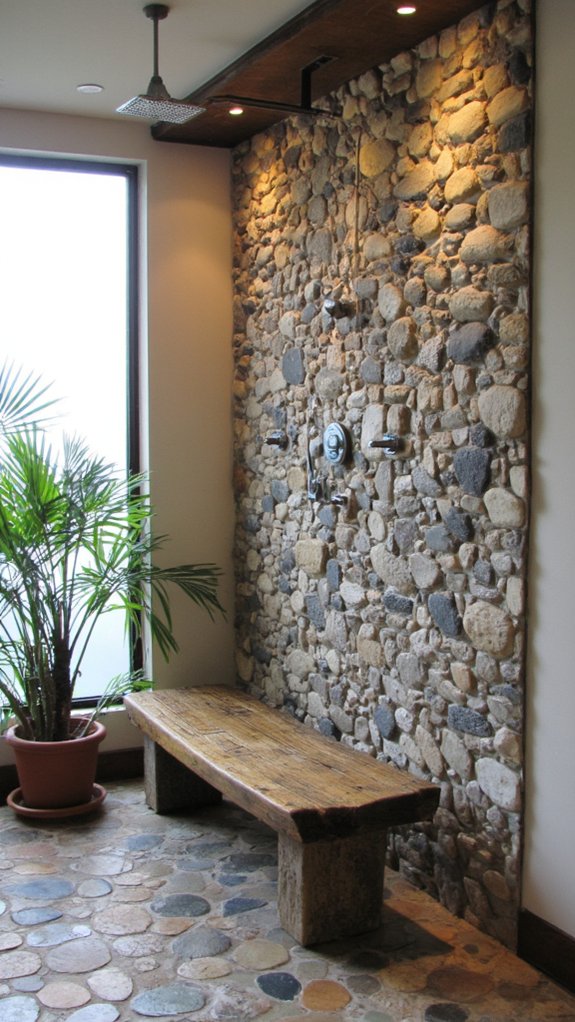 natural stone spa atmosphere