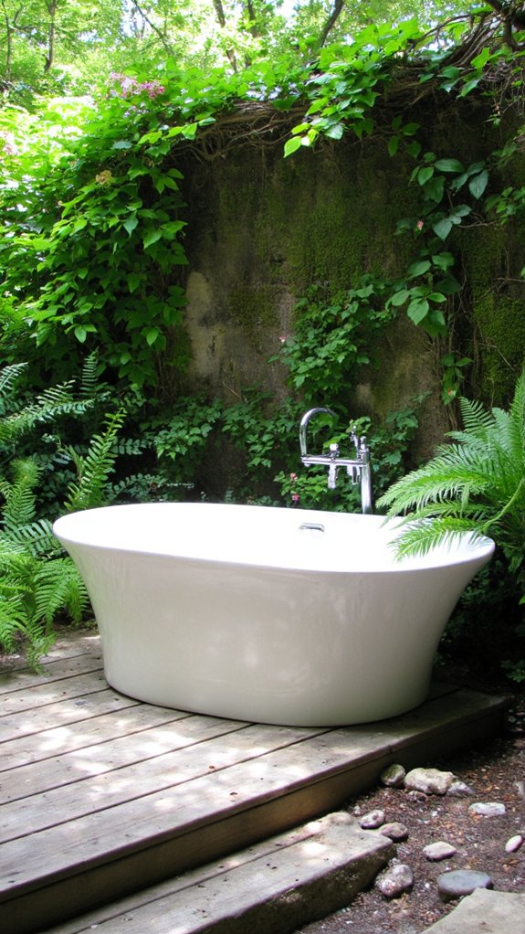 nature infused bathing experience