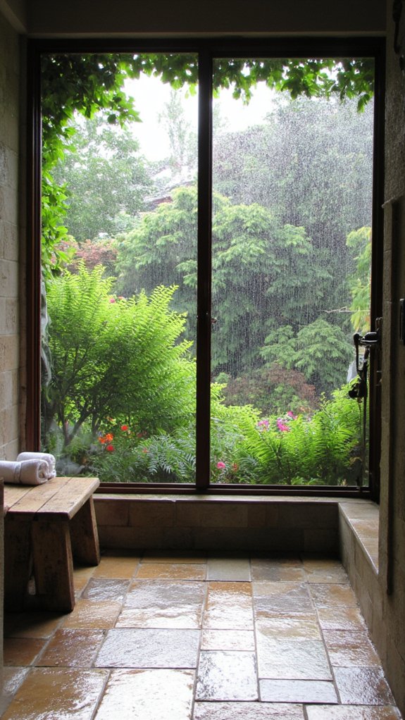 nature infused shower experience