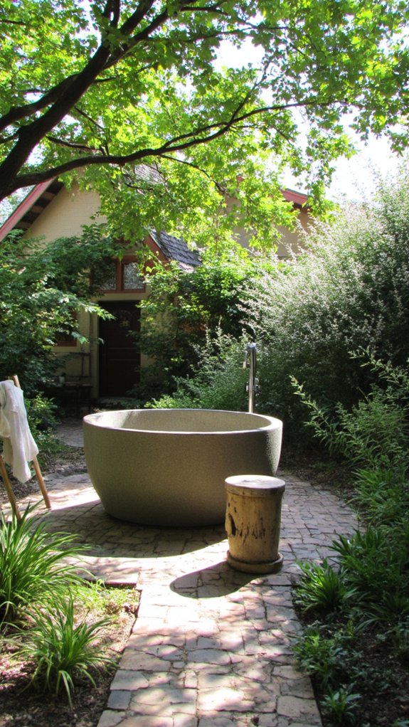 nature inspired bathroom tranquility