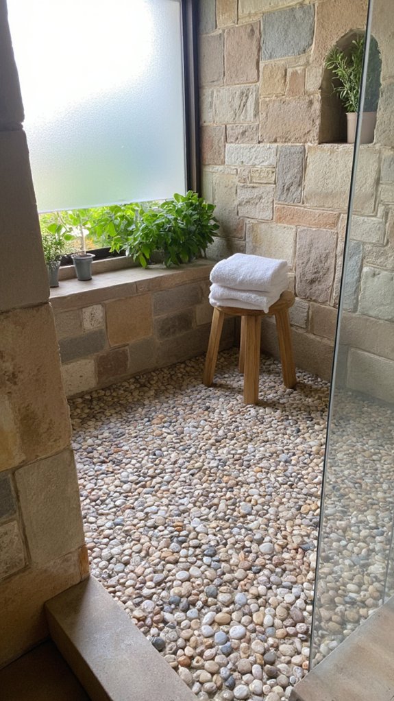 nature inspired shower experience