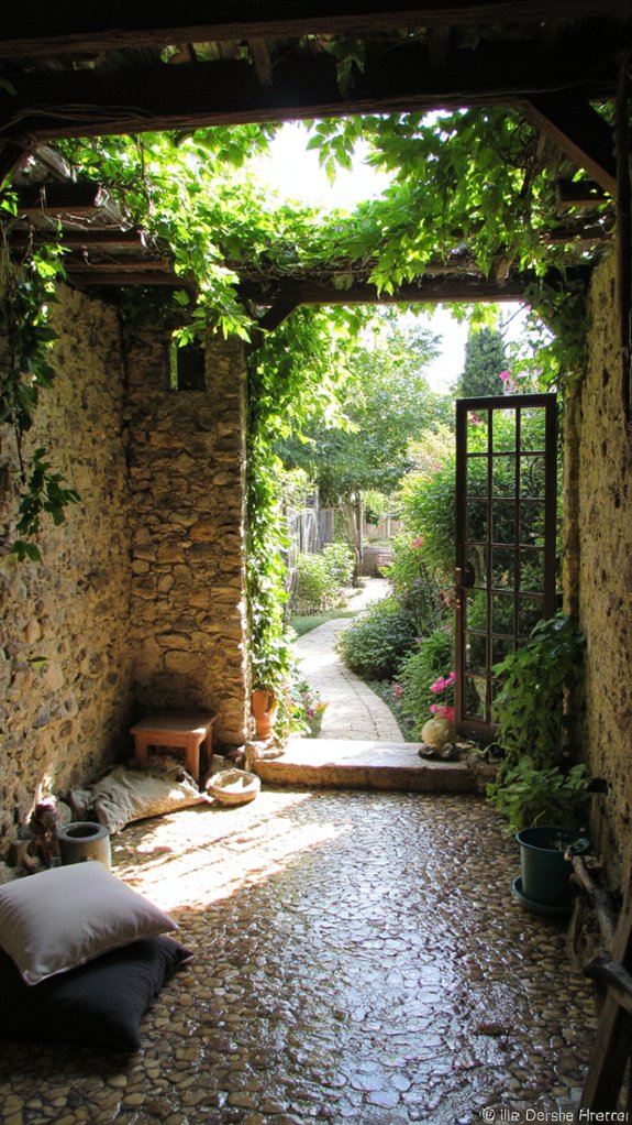 nature inspired steam shower design