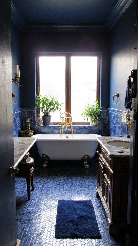 navy and gold elegance