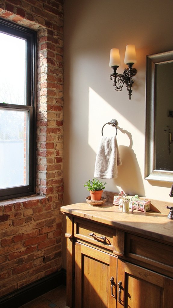 nostalgic gallery wall lighting