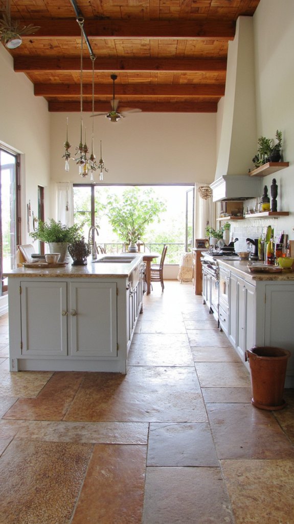 open airy connected living