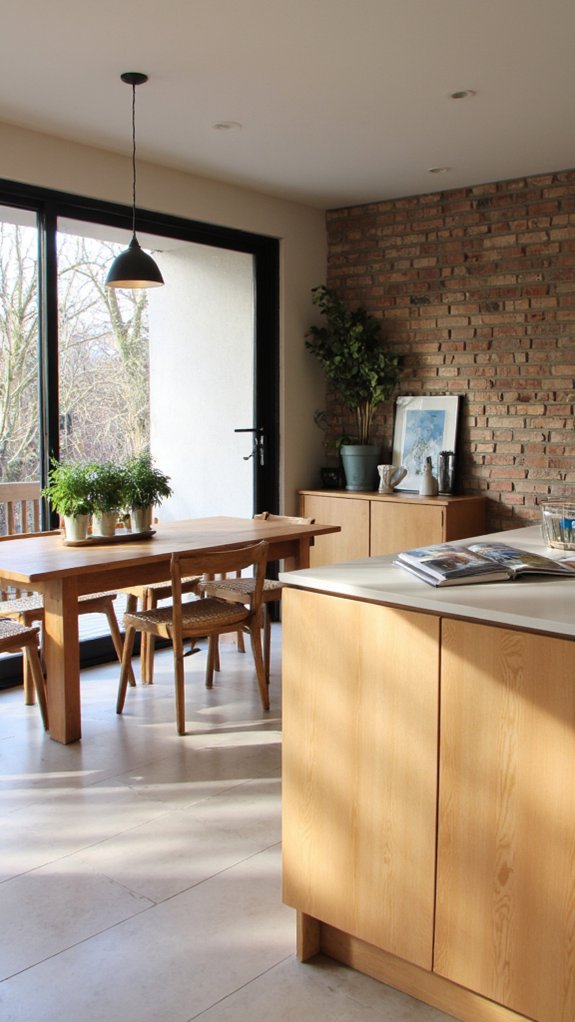 open concept kitchen design