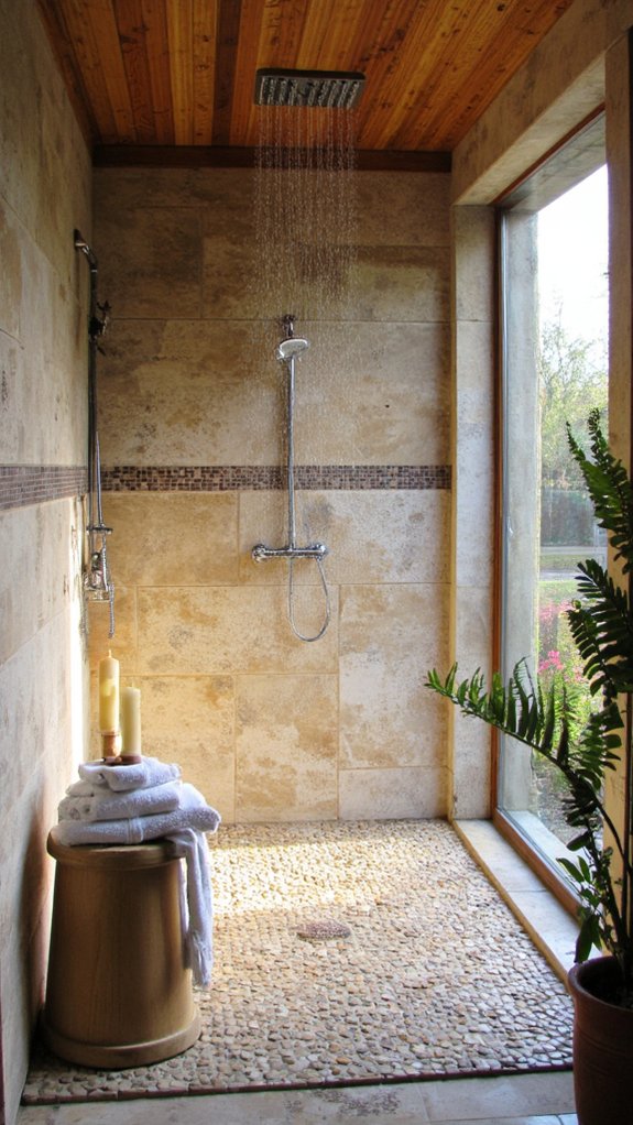 personalized luxurious shower experience