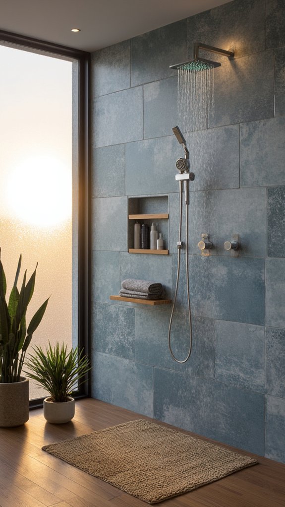 personalized spa like shower experience