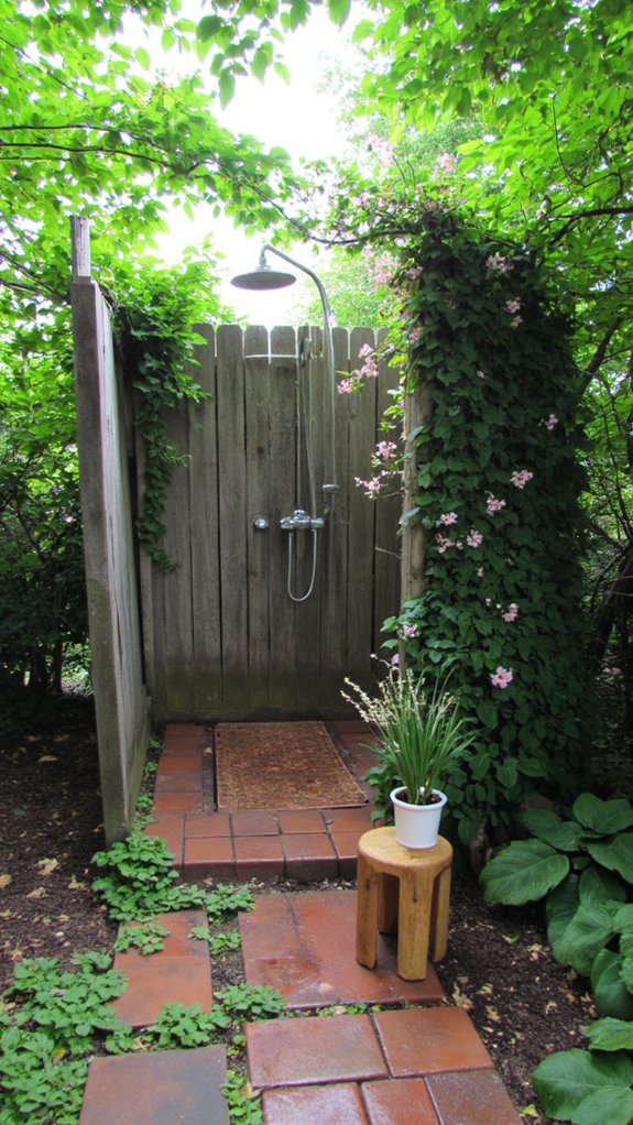 private lush garden retreat