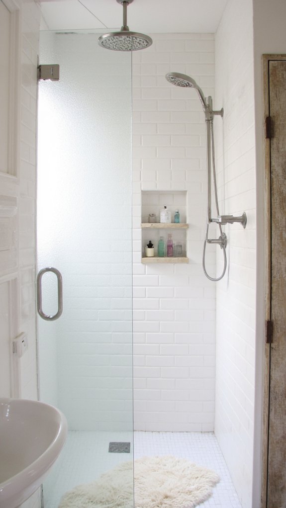 rainfall showerhead luxury experience