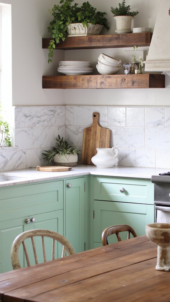 rejuvenating serene kitchen atmosphere