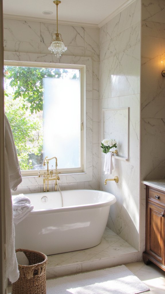 rejuvenating spa like showers