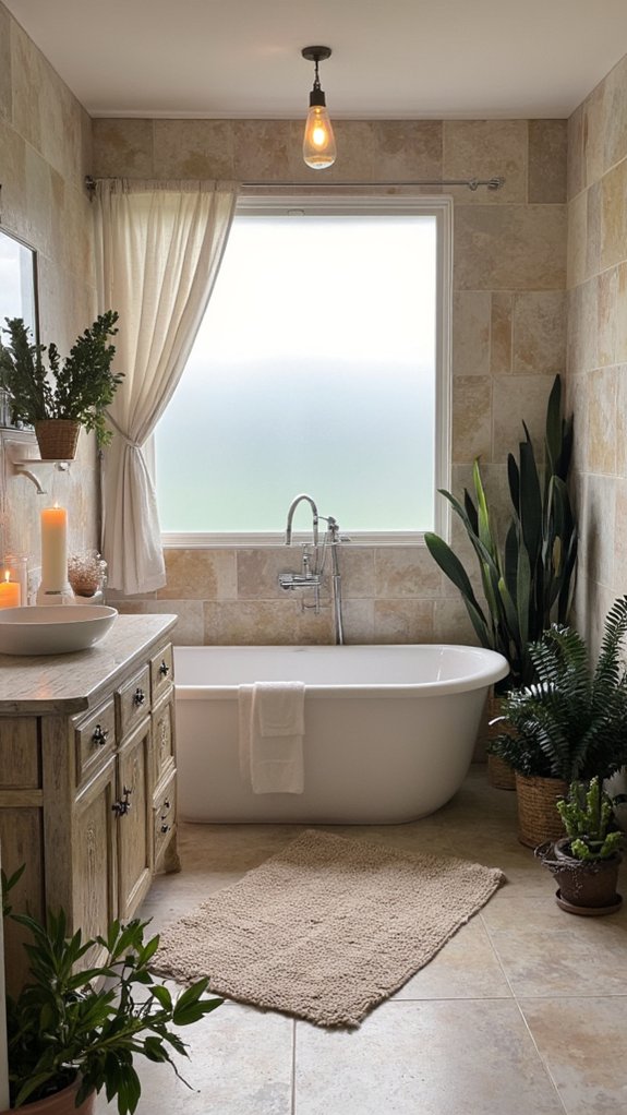 relaxing soft lighting ambiance