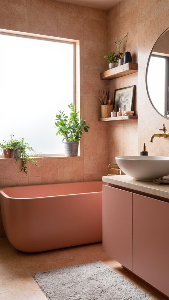 romantic elegance in bathrooms