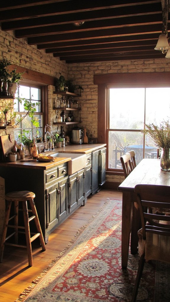 rustic luxury kitchen design