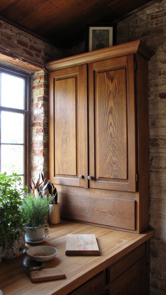 rustic warmth and authenticity