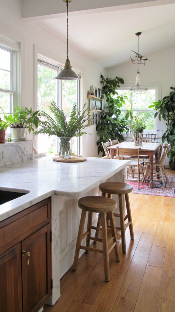 seamless flow for entertaining