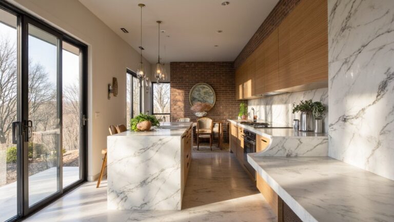 seamless handleless kitchen designs