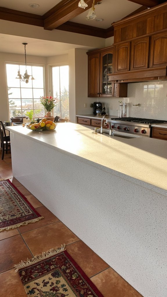 seamless large format quartz