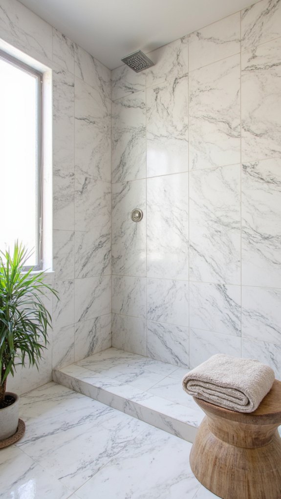 seamless luxury bathroom panels