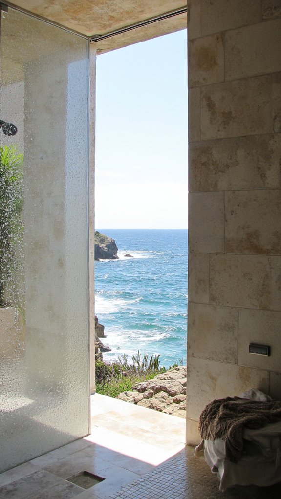 seamless nature inspired shower experience