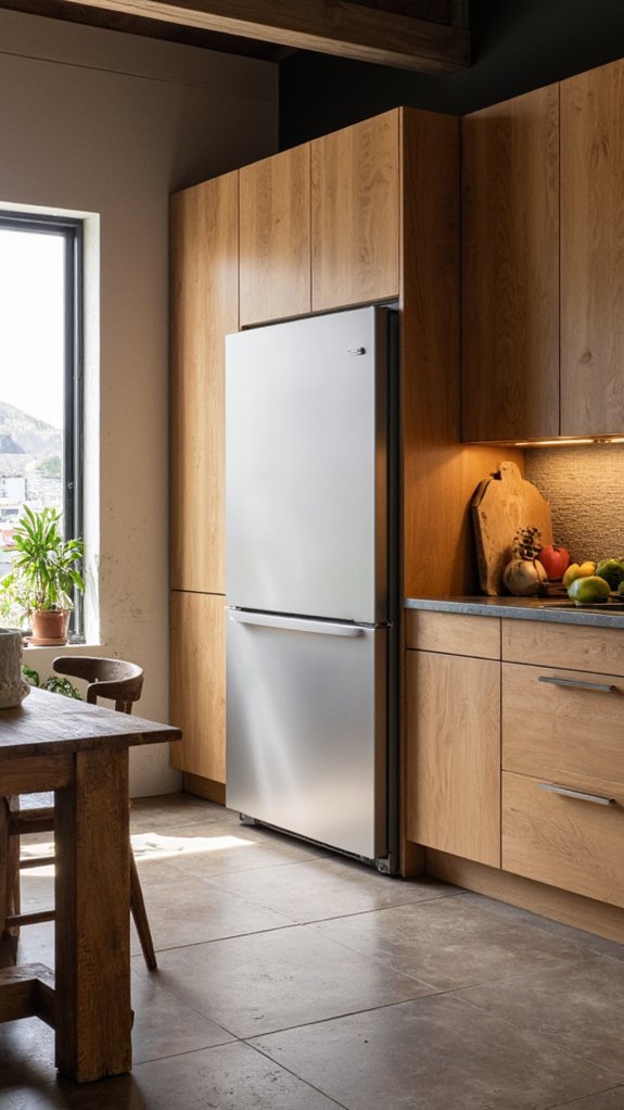 seamless stylish kitchen storage