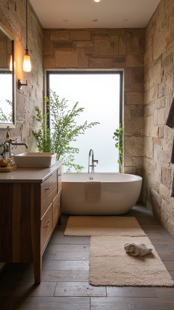 serene bathroom lighting solutions
