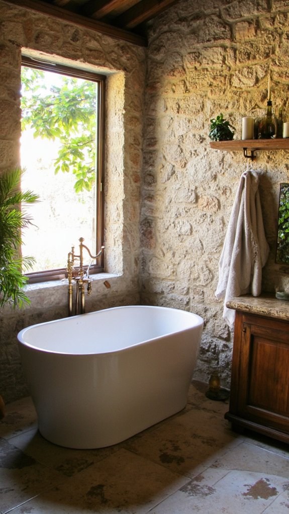 serene bathroom spa retreat