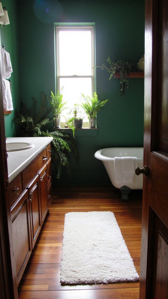 serene earthy bathroom retreat