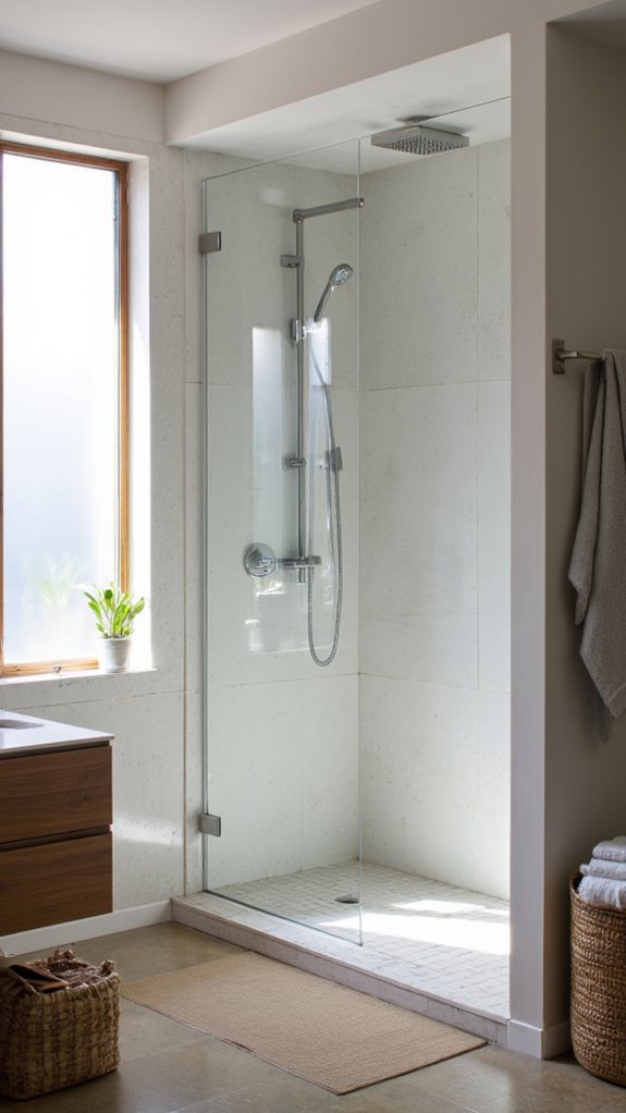 serene minimalist bathroom oasis