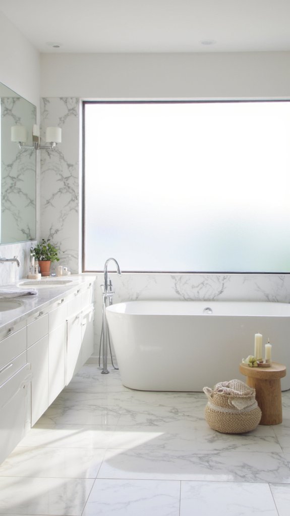 serene minimalist marble transformation