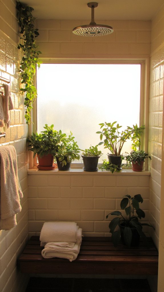 serene shower lighting transformation