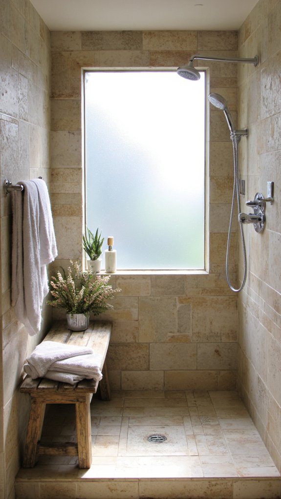 shared shower experience luxury