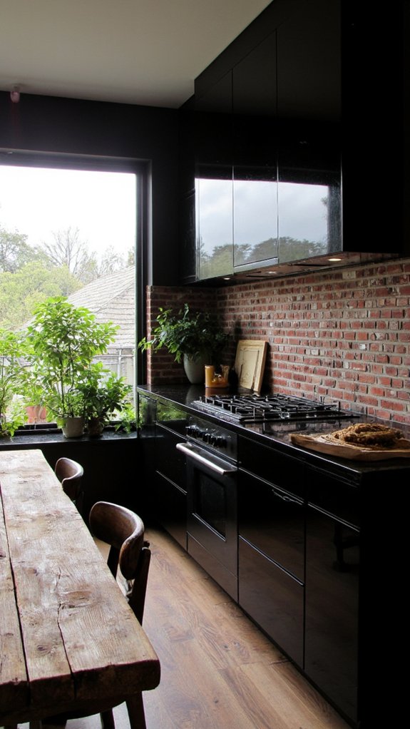 shimmering black high gloss