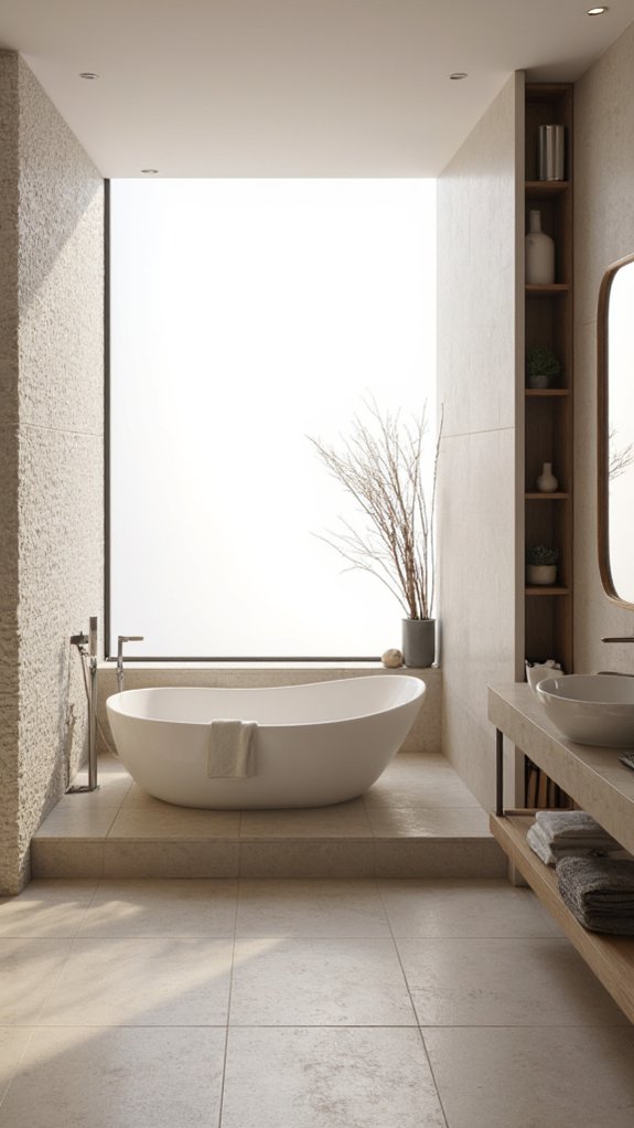 sleek functional airy luxury