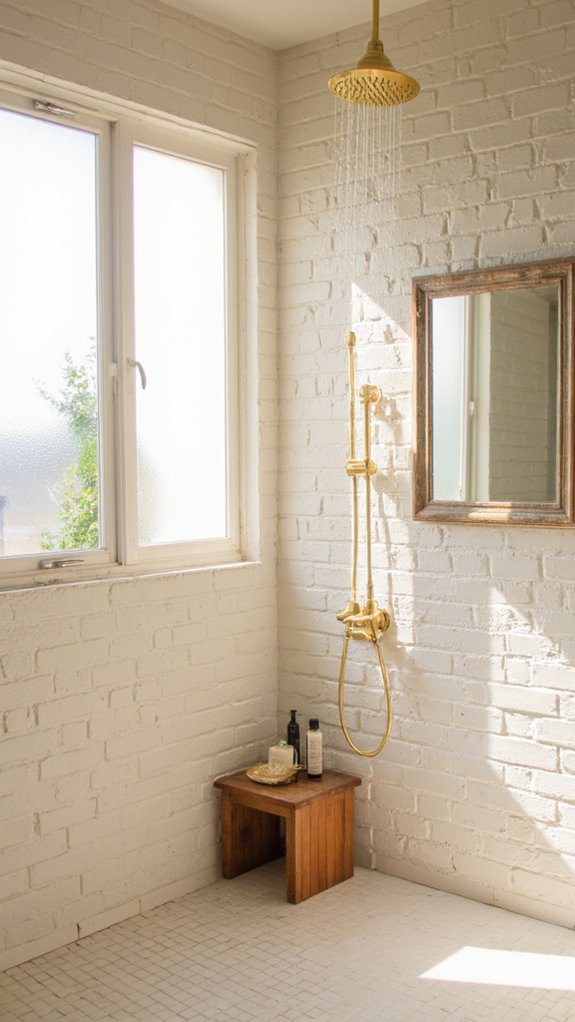 sleek luxury in bathrooms