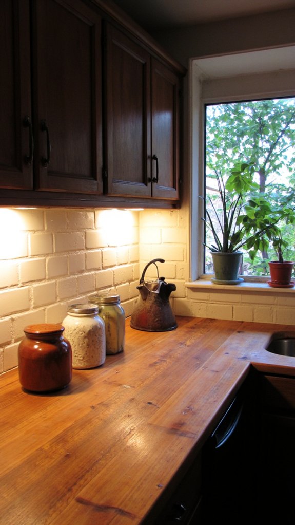 sleek modern under cabinet lighting