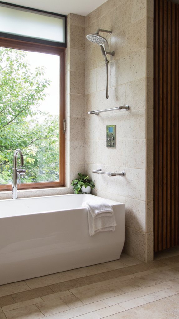 smart shower technology convenience