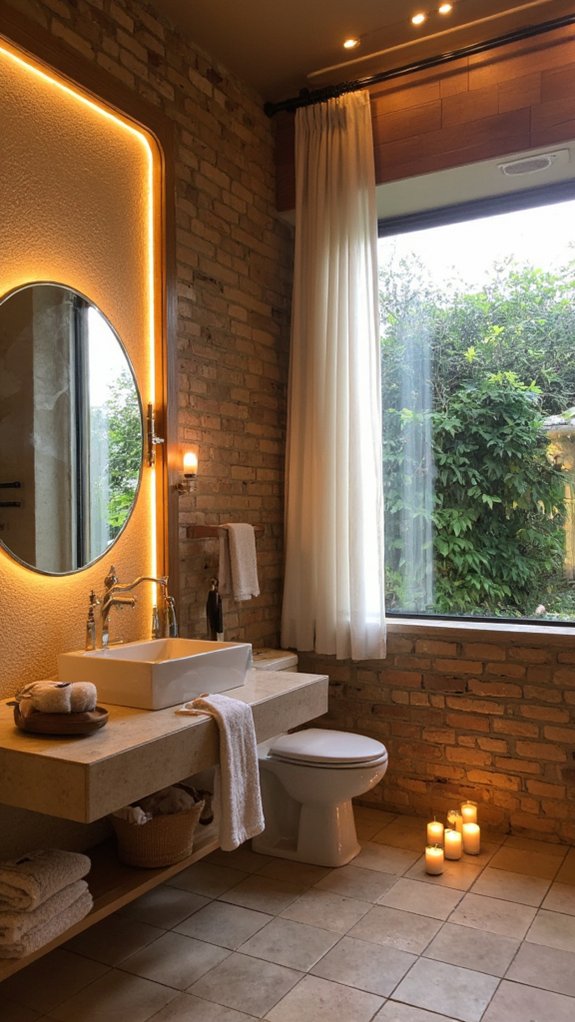 soft inviting wall wash