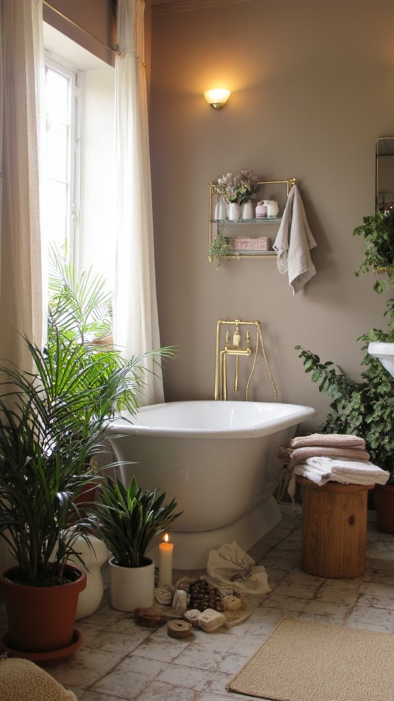 soothing shower lighting options